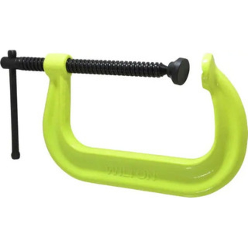 Wilton High Visibility C Clamp #14303, 6-1/16 Opening Capacity, 4-1/8 Throat Depth – 97-847-8