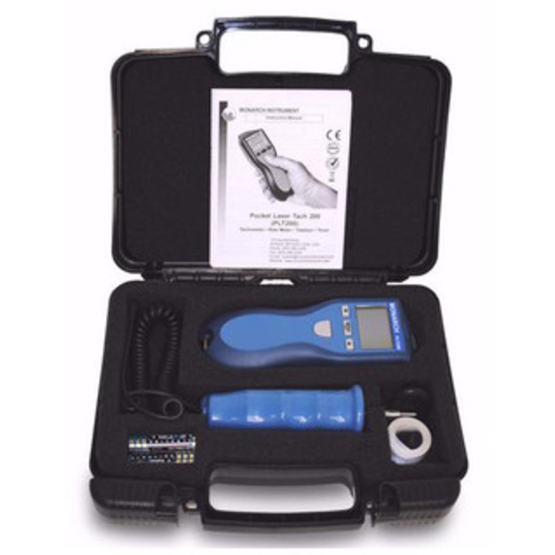 Monarch Instrument Pocket Laser Tachometer 200 KIT – 6125-011