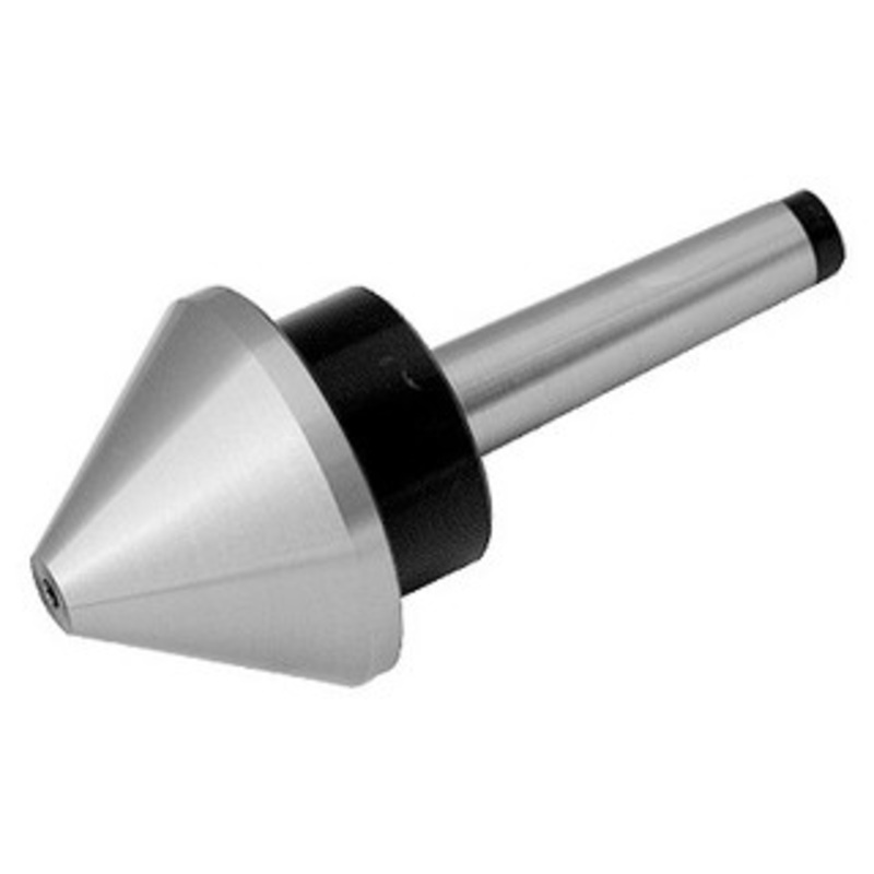 Precise Live Center, Bull Nose, 2-7/16 Large Diameter, 1/2 Small Diameter, 2MT Shank – BLC-2