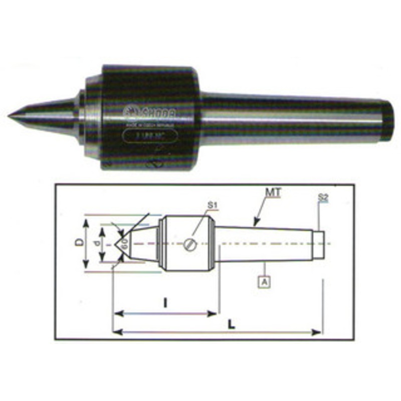 Skoda Precision CNC Live Centers – 310-020