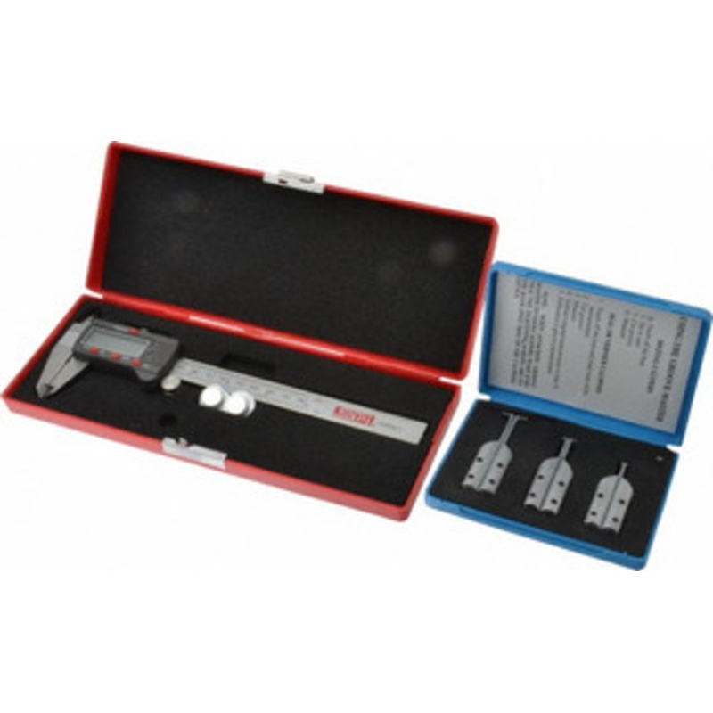 Groovemaster 3pc Set w/ 6 Digital Caliper – 30-459-2