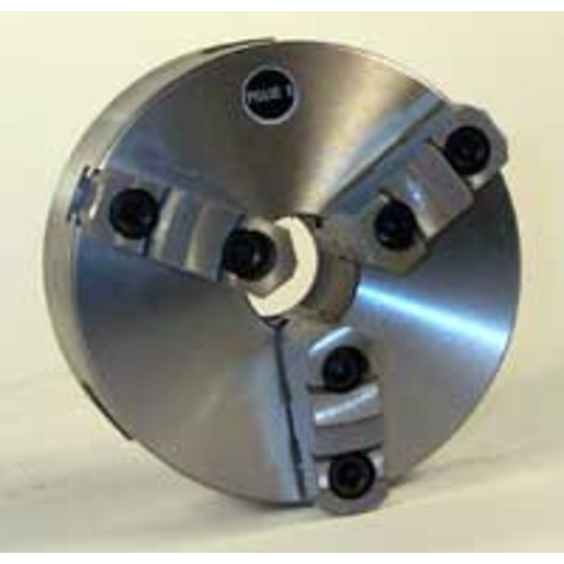Precise 3 Jaw 8 Plain Back Chuck With 2.55 Center Hole – 559-114