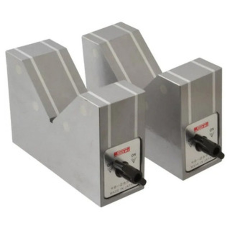 SPI Magnetic V-Blocks (Matched Pair) with On and Off Switch – 98-285-0