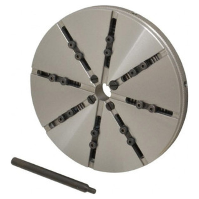 Ultra Short 8-Jaw Scroll Chuck, J-F 150, 6 Dia. – 70-270-4