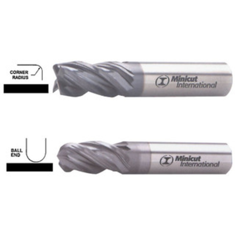 Minicut VHI Carbide End Mills