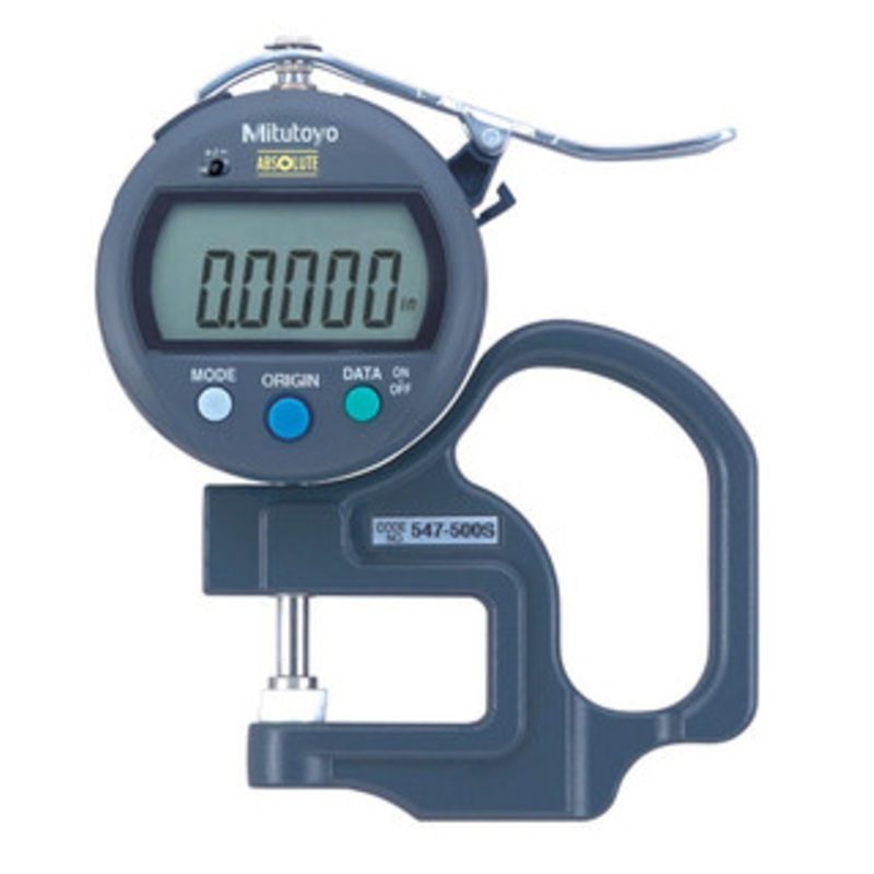 Mitutoyo Thickness Gage Series 547 – 547-500S
