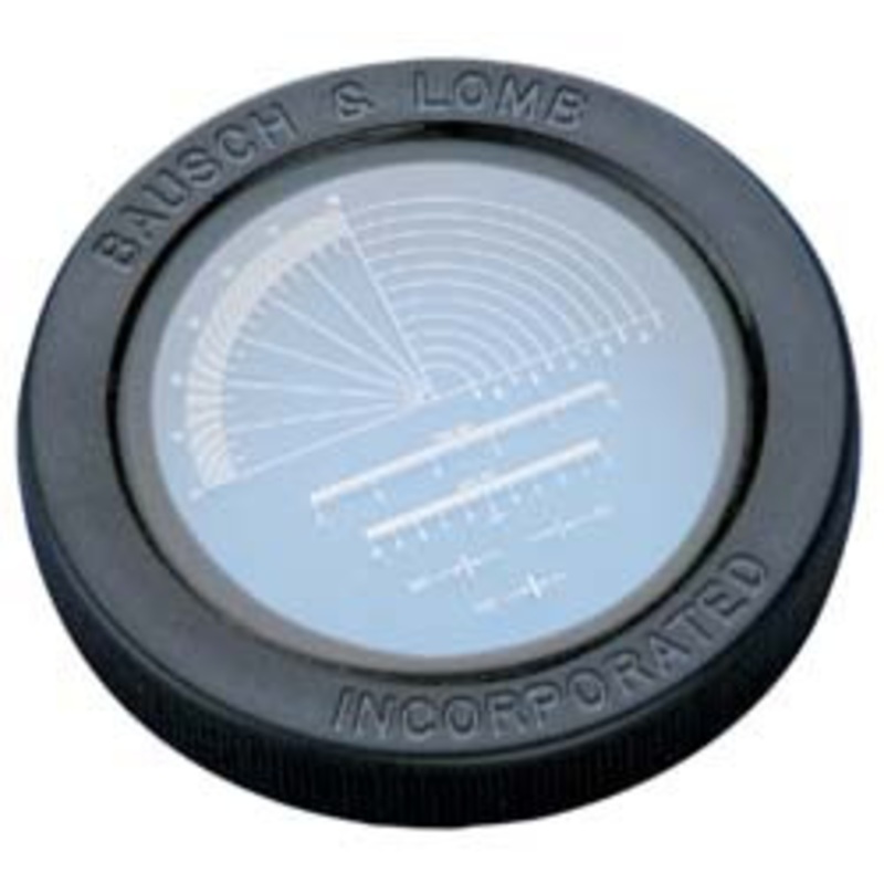 Bausch & Lomb Reticle Magnifier Scale (Radii Measuring) #813436 – 40-255-2