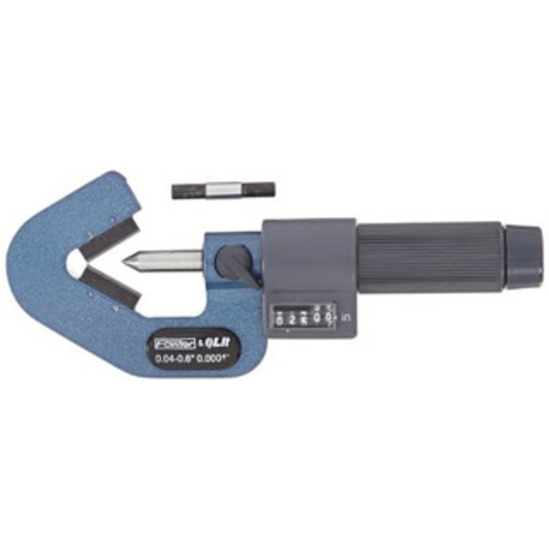 Fowler E-Z Read Digital V-Anvil Micrometer