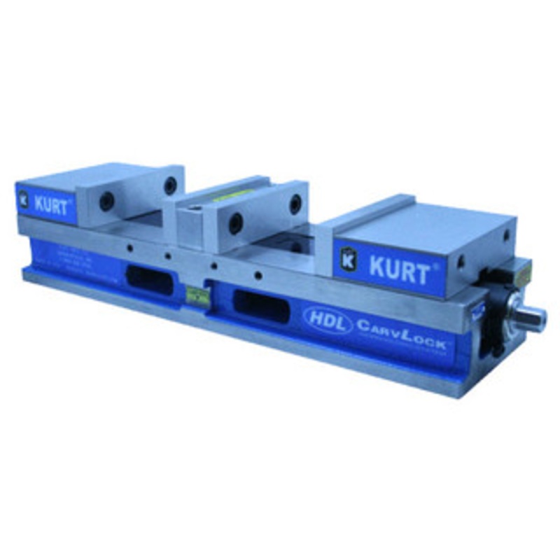 Kurt 6 HDL AngLock Manual Vise (Metric) with Hard Jaw Kit – HDLM6J
