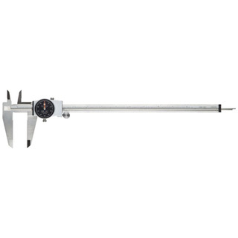 Brown & Sharpe 0-12 Black Face Dial Caliper – 599-579-12-5-1