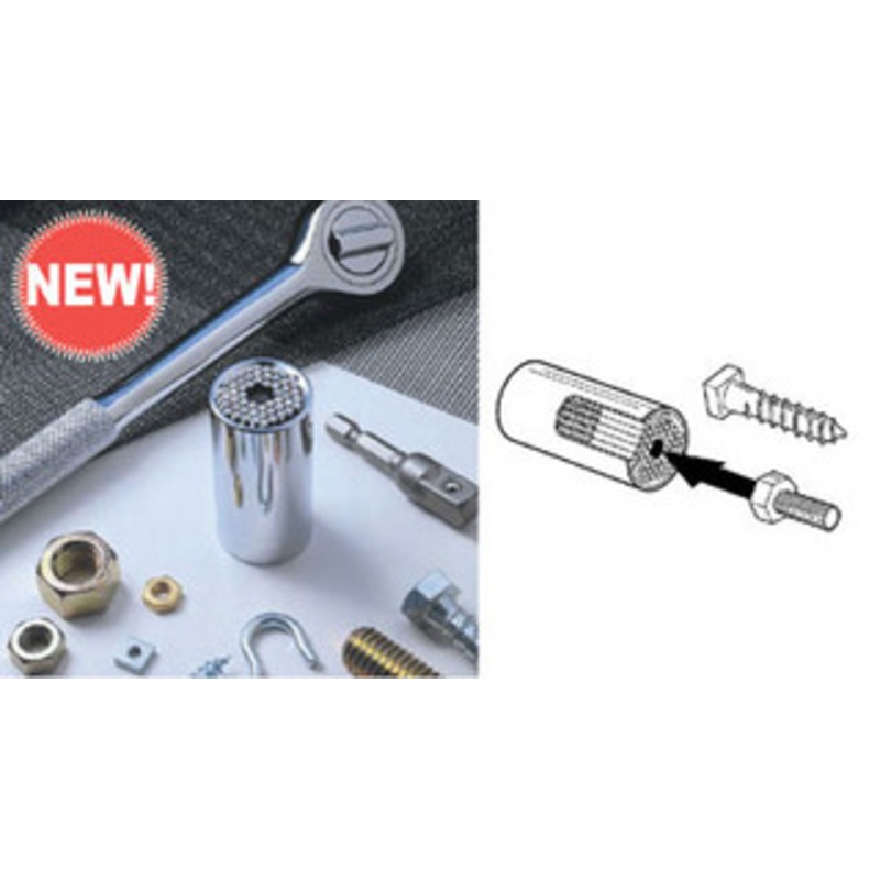 Gator Grip Drive Sockets – Two Sizes Fits All