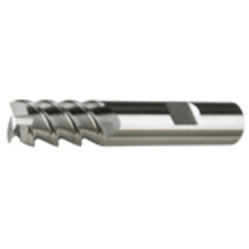 Micro-100 3 & 4 Flute 60 Helix Solid Carbide End Mills