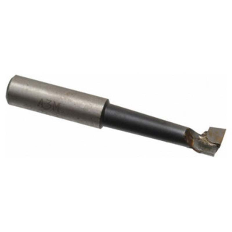 Carbide Tipped Boring Bar, Grade C-2, 3/8 Shank, 3/8 Bore Dia, 2-21/32 OAL – 43-704-6