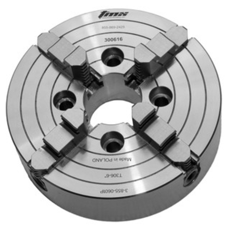 TMX Lathe Chucks, 4-Jaw