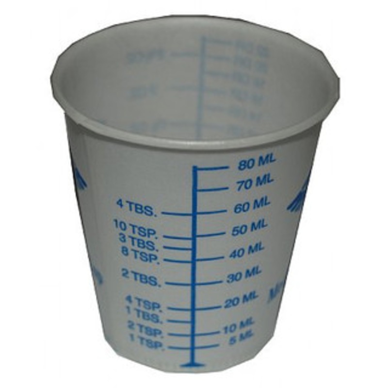 1oz Graduated Plastic Cups, Pk of 100 – 16210
