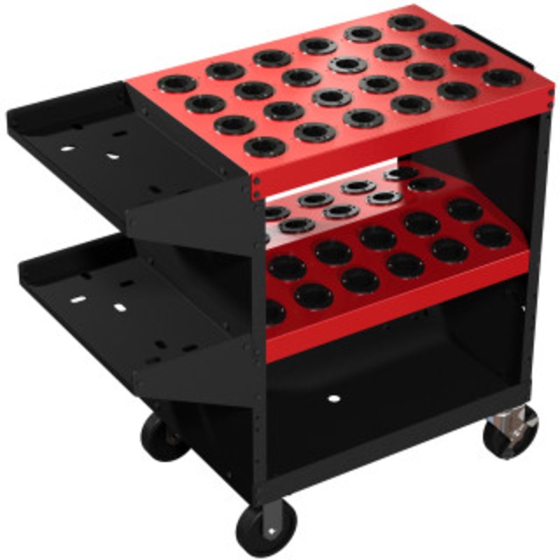 Huot Toolscoot 40 taper Toolcart For CNC V-Flange, BT, NMBT – 13940