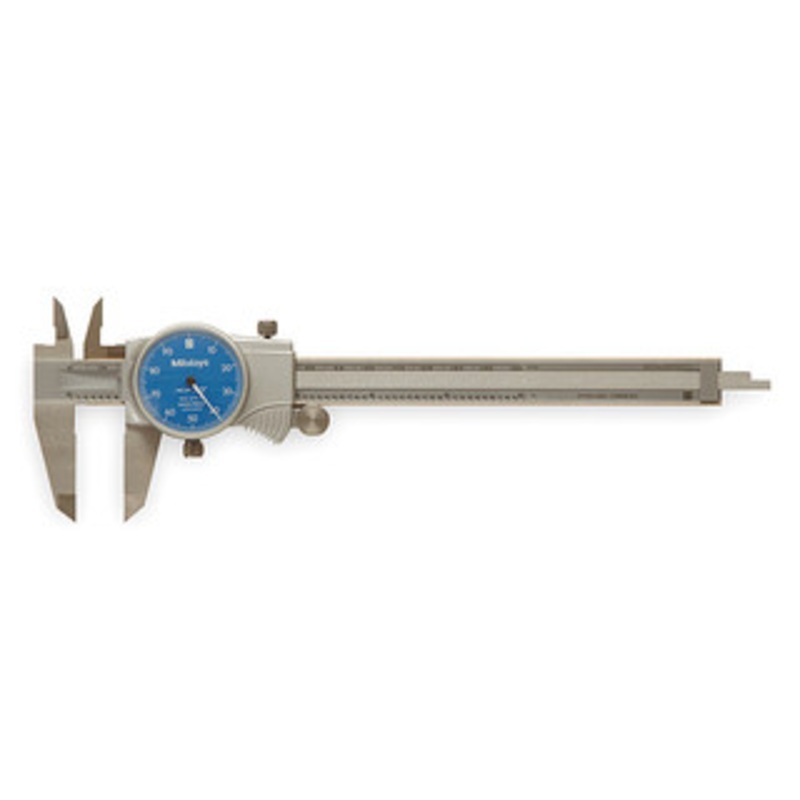 Mitutoyo Dial Caliper Series 505, 0-6 with Blue Dial Face – 505-742-51J