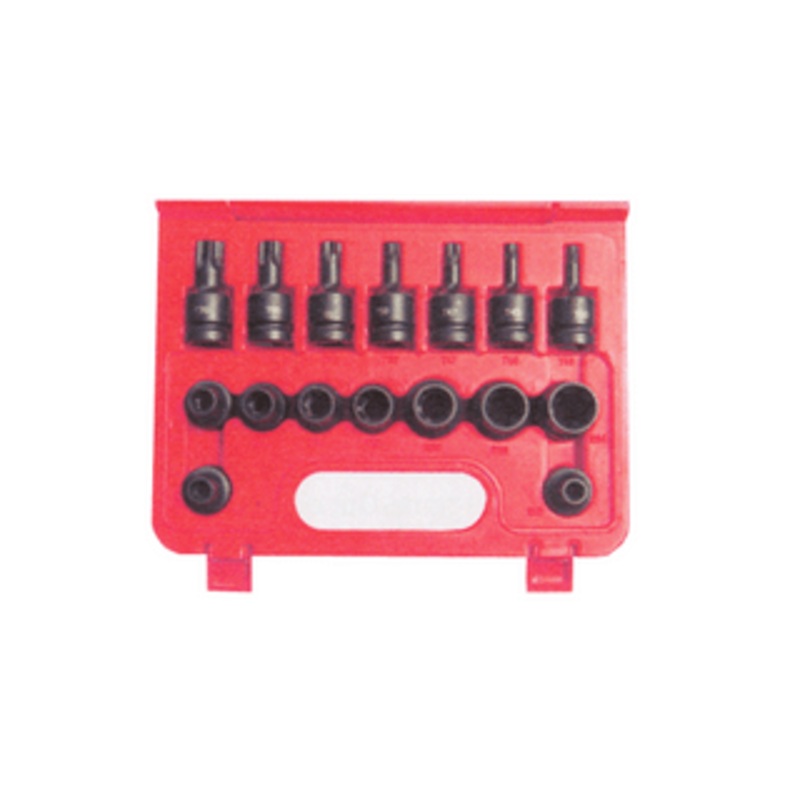 Astro Pneumatic 17PC 1/2 DR. Impact External & Internal Torx Set – AP7806