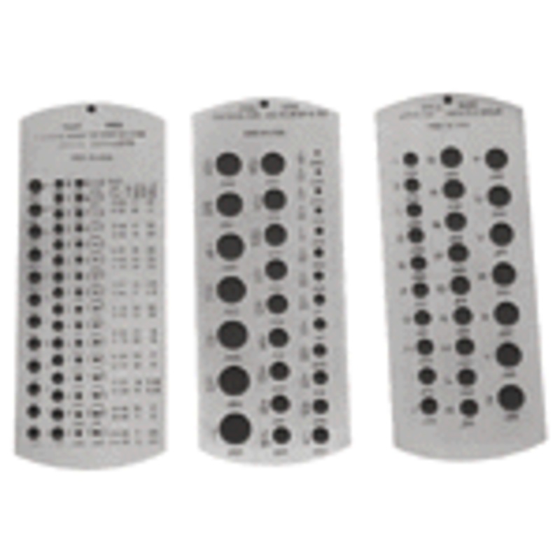 Precise 3 Piece Drill Gage Set – DGS-958