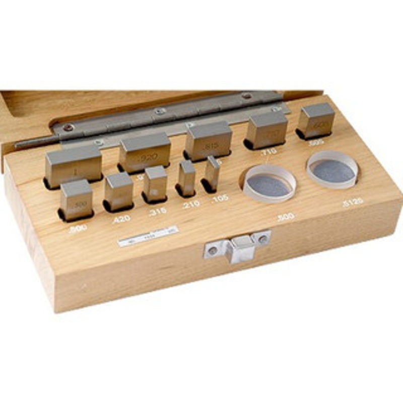 Precise Micrometer Checking Gage Block Set, 12 Pieces, Grade AS-0 – 4101-0032