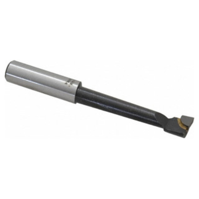 Carbide Tipped Boring Bar, Grade C-6, 3/8 Shank, 3/8 Bore Dia, 3-1/8 OAL – 43-759-0