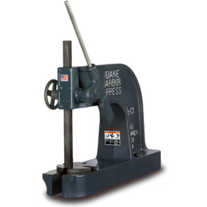 Dake Arbor Presses, Ratchet Leverage