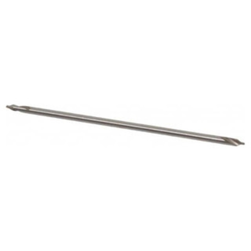 Interstate HSS 60 Combined Drill & Countersink, Long Plain Type, Size #1, 4 Overall Length – 43-245-0