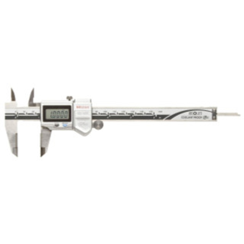 Mitutoyo Absolute Coolant Proof Electronic Caliper, 0-6 w/ Carbide Tipped Jaws – 500-737-20