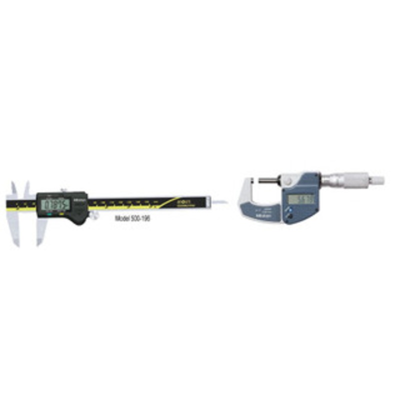 Mitutoyo Digimatic Electronic Micrometer & Caliper Kit without Wood case – DEK-940