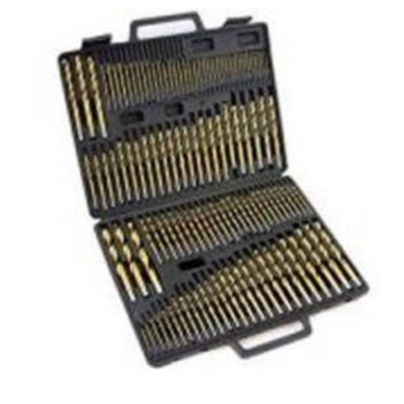 Precise Tin Coated Drill Set 115 Piece 1/16 to 1/2 by 64ths (Plastic Case) – TCD-115