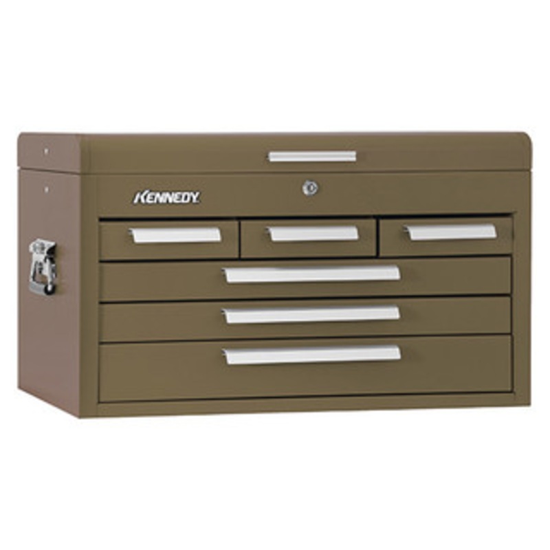 Kennedy 26 6-Drawer Mechanics Chest, Brown Wrinkle – 266B