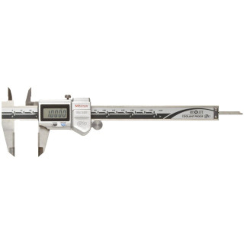 Mitutoyo Absolute Coolant Proof Electronic Caliper, 0-6 w/ Carbide Tipped Jaws – 500-735-20
