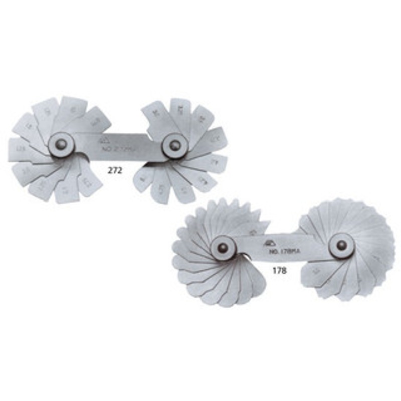 Precise Fillet or Radius Gages