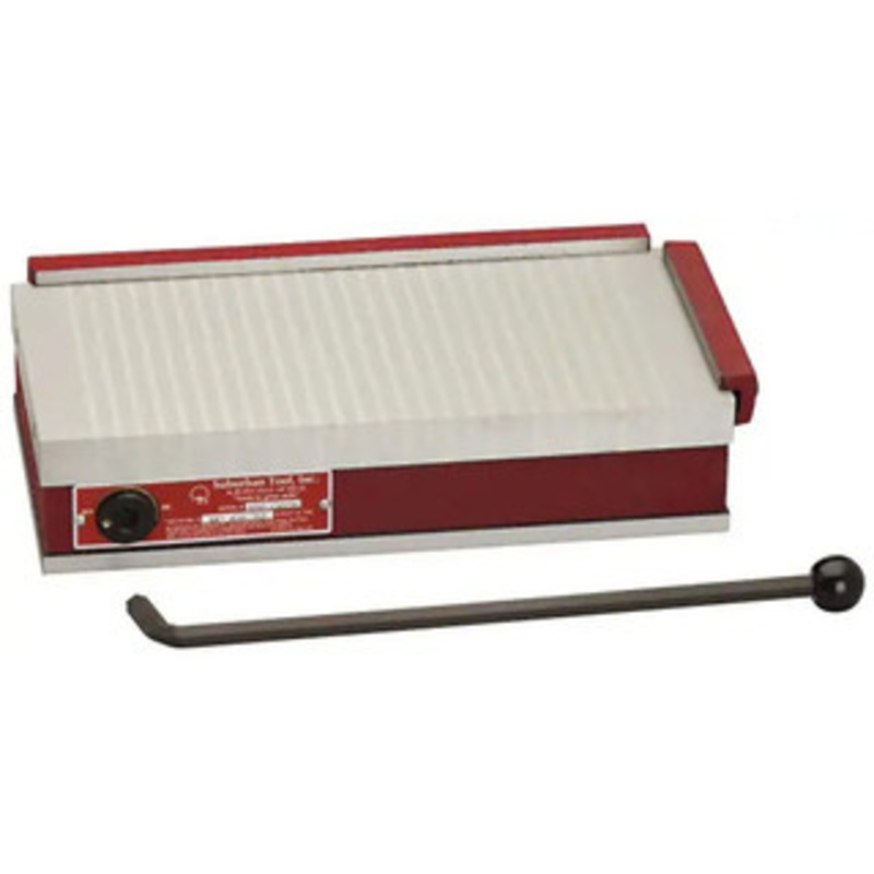 Suburban Tool Sine System Bolt-On Permanent Magnetic Chuck MC-812-S2, Standard Pole, 12 x 8 x 2-5/8 – 77-105-5