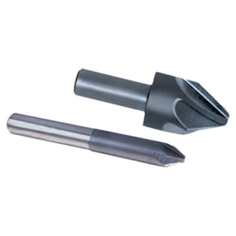 HSS 6 Flute Chatterless Countersinks 60, 82 & 90