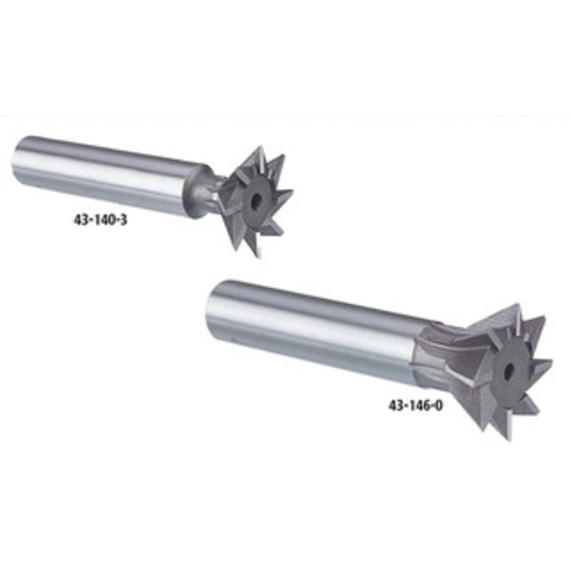 Interstate HSS & Cobalt 45 & 60 Dovetail Cutters