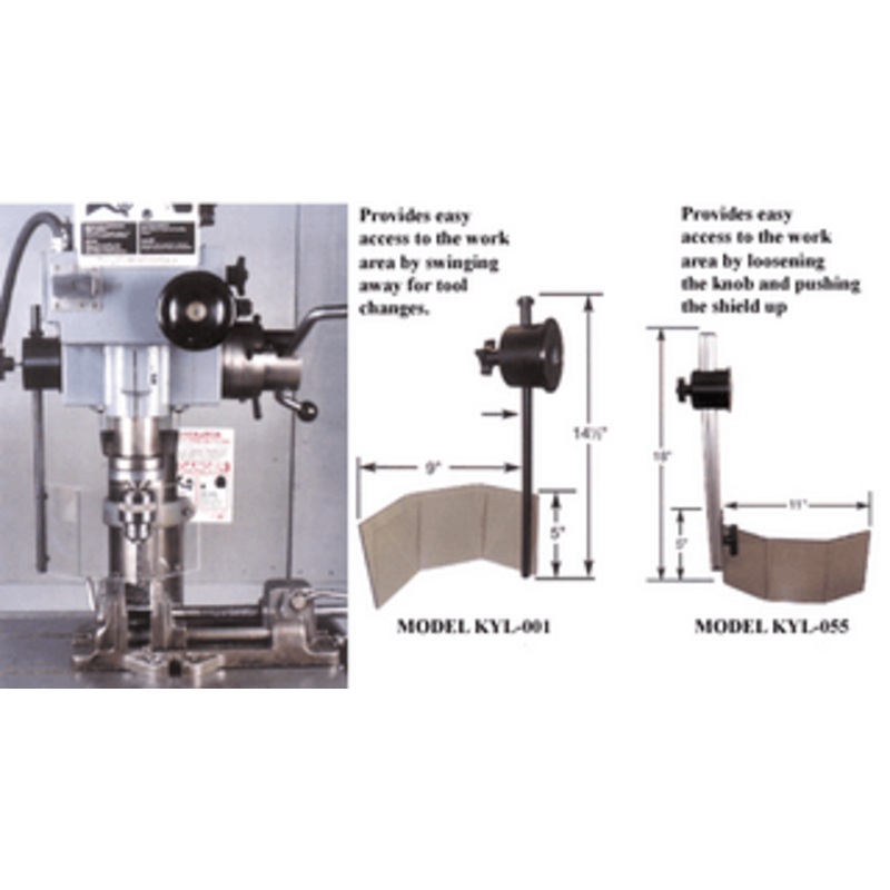 Rockford Safety Chip Shields For Small Mills & Drills