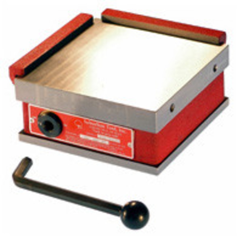 Suburban Tool Rectangular Permanent Magnetic Chuck MC-99-FP, Fine Pole, 9 x 9 x 2-5/8 – 77-553-6