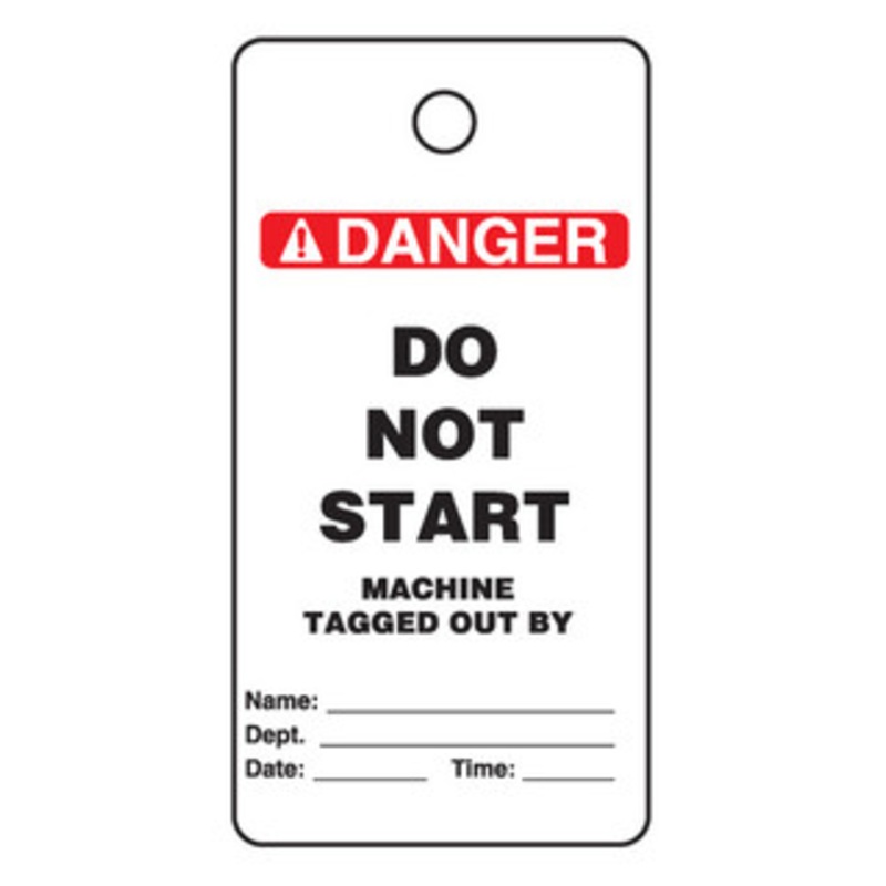 Rockford Tagout, Do Not Start – KYM-192