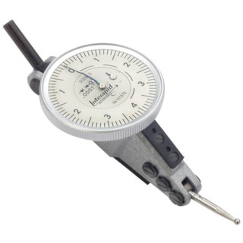 Interapid 74.111372 Swiss Horizontal Test Indicator .016 x .0001 With a 1-1/2 Dial – 312B-3
