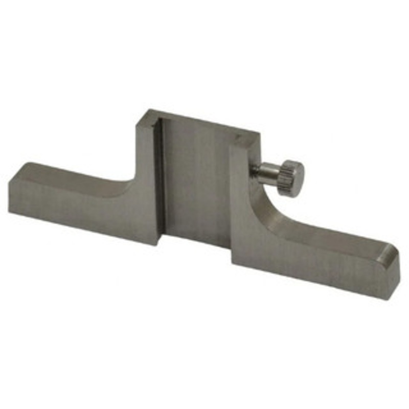 Nes Depth Measuring Base #05.60013, Stainless Steel Caliper Depth Attachment, 3 OAL – 30-507-8