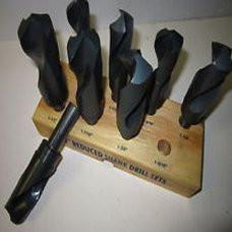 Precise 8 Piece High Speed Steel Drill Set, 3/4 Straight Shank, Range 1 to 1-1/2 by 1/8ths – 306S