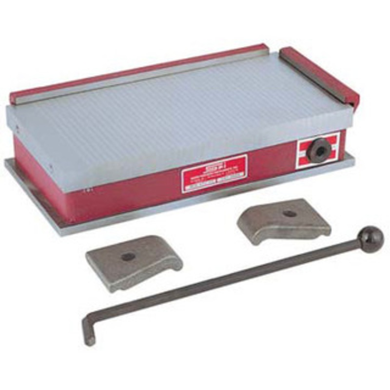 Suburban Tool Rectangular Permanent Magnetic Chuck MCB-612-FP, Fine Pole, 12-1/2 x 6 x 2-5/8 – 77-546-0