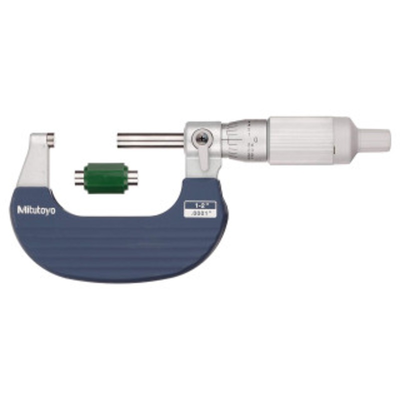 Mitutoyo Ratchet Thimble Micrometer, 1-2 – 102-718