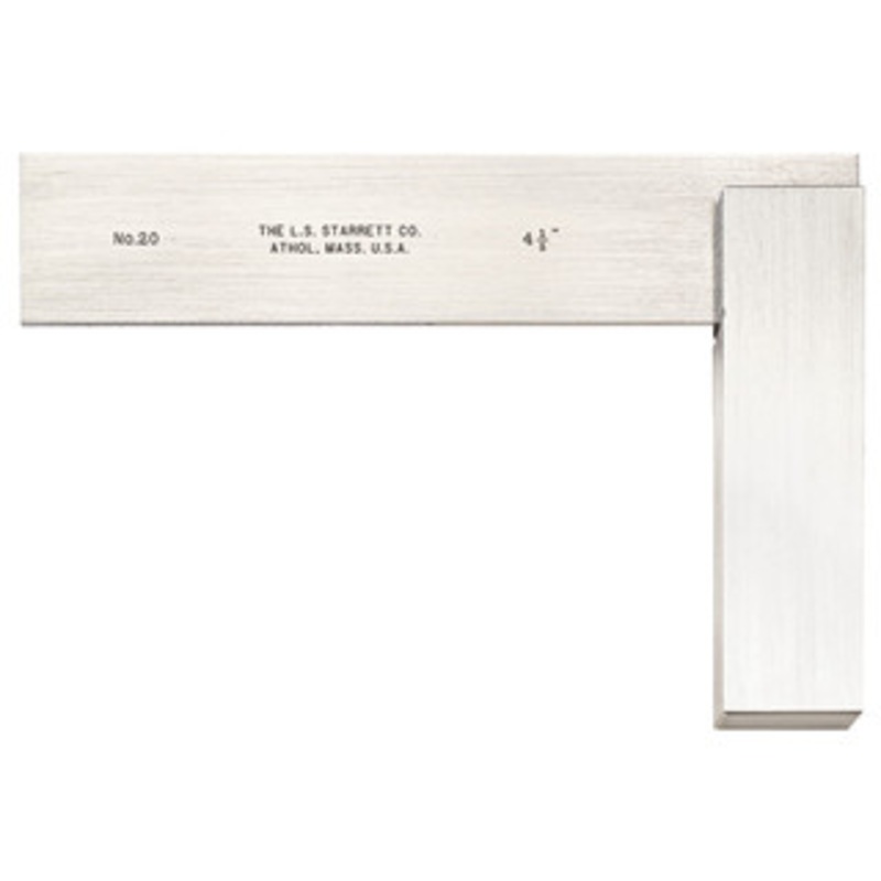 Starrett Master Precision Square, 4-1/2 x 3-1/2, EDP 50132 – 20-4-1/2