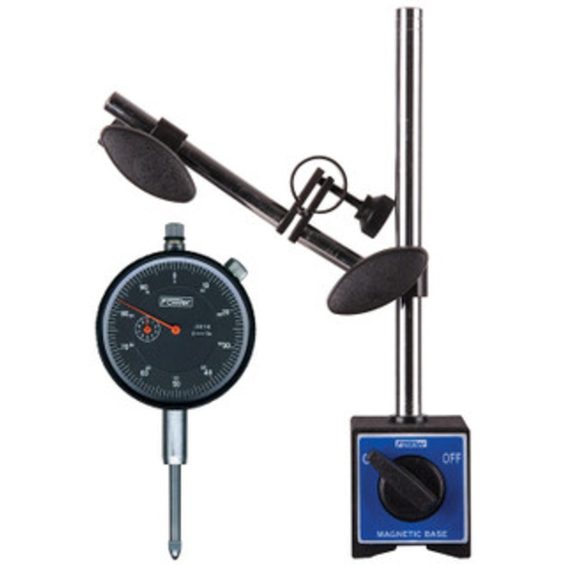Fowler Travel Indicator Combo, Black Face w/ Mag Base – FVF-301