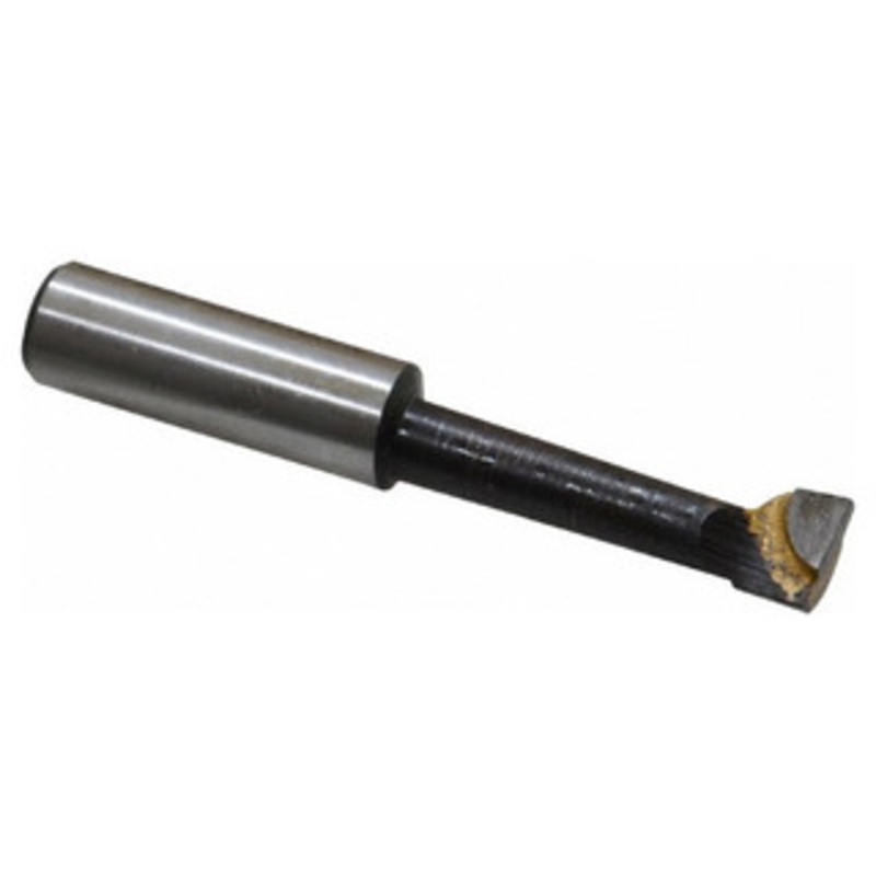 Carbide Tipped Boring Bar, Grade C-6, 1/2 Shank, 7/16 Bore Dia, 3-3/16 OAL – 43-768-1