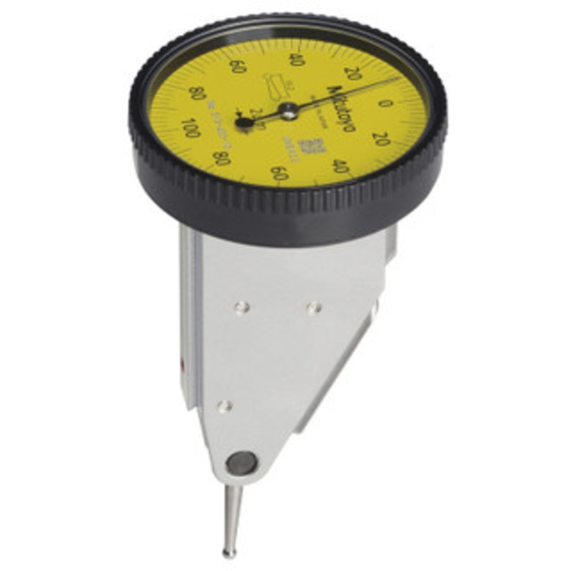 Mitutoyo Quick-Set Dial Test Indicator Full Set, Vertical, 0.2mm Range – 513-455-10T