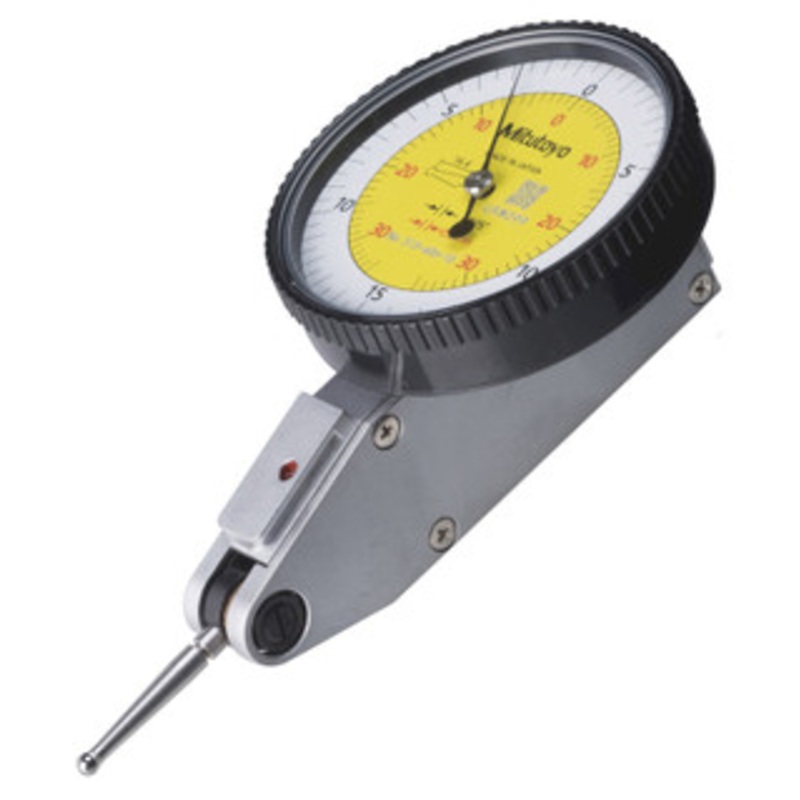 Mitutoyo Quick-Set Dial Test Indicator Basic Set, Horizontal, 0.03/0.7mm Range – 513-406-10E