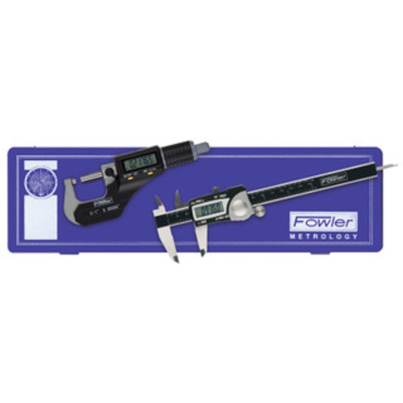 Fowler Economy Measurement Set w/Electronic Caliper & Micrometer – 54-004-850